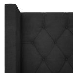 Кровать Wing-2 160х200 см Лён Тёмно-серый — изображение 8