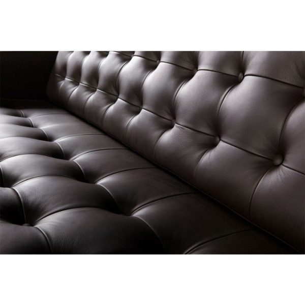  Трехместный диван INGRID  темно-коричневый — изображение 4