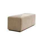 Банкетка Nefarious dark Микровелюр Коричнево-Серый