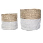 НАБОР ИЗ 2 КОРЗИН BLOOMINGVILLE ДЛЯ ХРАНЕНИЯ ДЖУТ 