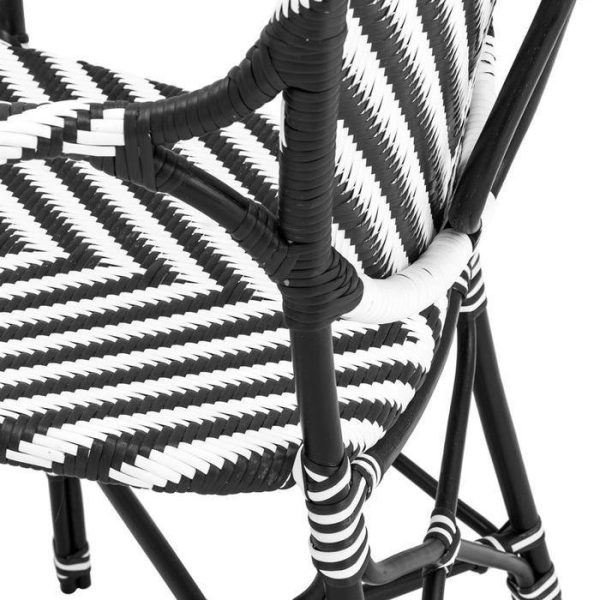 2584product_gallery_photo_2c60ac30-9f32-4c47-94d7-dfe66d3f8070.jpg Кресло  Rattan Chair Colony с черно-белым орнаментом — изображение 3