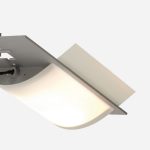 Спот Oligo HIGH FLIGHT с плафоном из металла с белой стеклянной вставкой — изображение 3