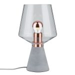 Настольная лампа Paulmann Yorik с плафоном из стекла