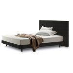 Кровать Knoff Grande 180х200 см Тёмно-серый