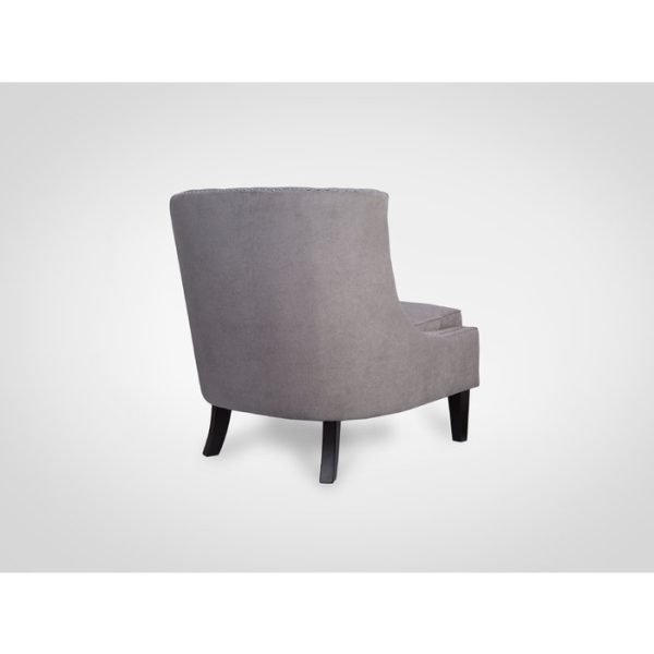 Кресло с ножками из натурального дерева  — изображение 2