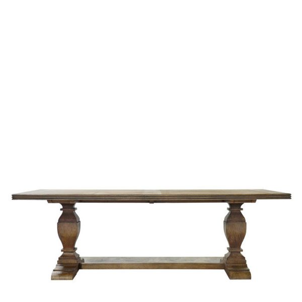 Стол Tancred table с массивными резными ножками и столешницей — изображение 2