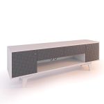 Тумба ТВ Bdesign Telly серая