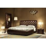 Кровать Letto GM 18 с обивкой из экокожи или велюра 180х200 см