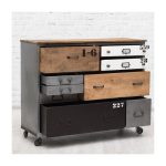  комод на колесиках в индустриальном стиле Maverick — изображение 5