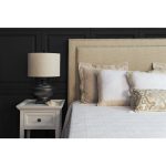 КРОВАТЬ С МЯГКИМ ИЗГОЛОВЬЕМ  декорированным гвоздями 180х200 см — изображение 6