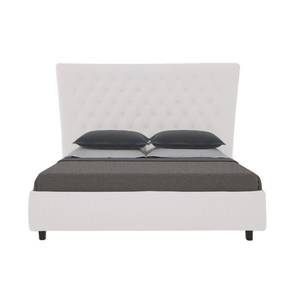 Кровать QuickSand 180х200 Велюр Молочный — изображение 3