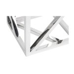 Стол журнальный Geometric на металлическом основании с деревянной столешницей  — изображение 2