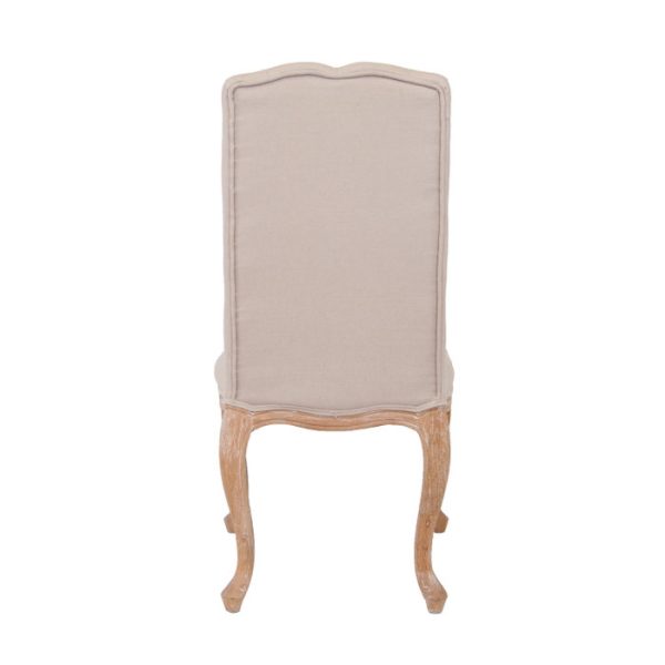 стул с мягкой обивкой Meliso white — изображение 3