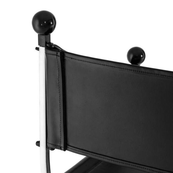 Кресло  Limoges с сидушкой и спинкой из кожи  — изображение 4