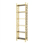 Стеллаж  Skyler с металлическим каркасом 