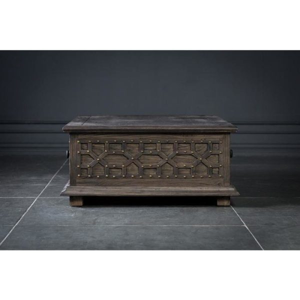 Столик кофейный с ящиками из массива дуба  — изображение 7