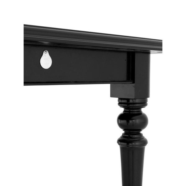 Раздвижной обеденный стол на колесиках  Table Trafalgar из натурального дерева — изображение 6