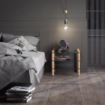 Прикроватная тумбочка Latitude SAGA GLASS SET 005 темный ясень — изображение 4