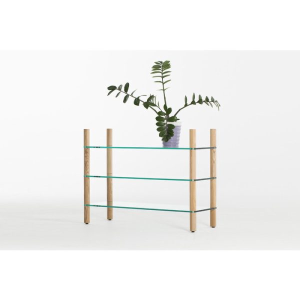 ТУМБА ПОД ТВ Latitude SAGA GLASS SET 002 темный ясень — изображение 3