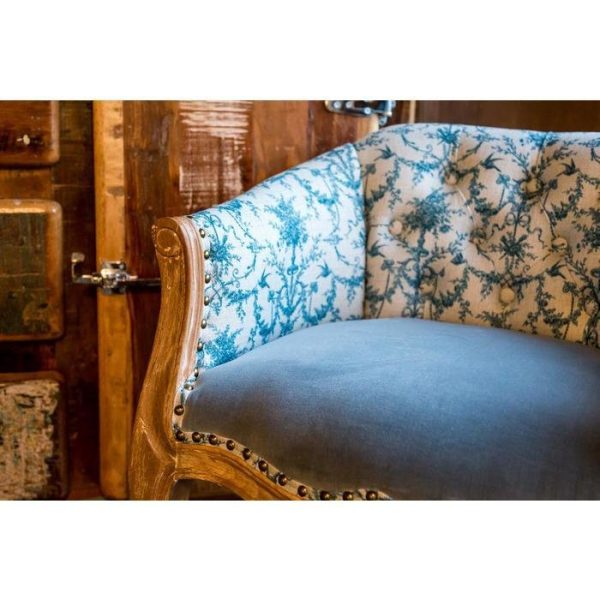 Диванетка «Биарриц Туаль де Жуи антик (блю)» — изображение 4