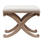 Табурет X-Leg Stool Кремовый Полиэстер