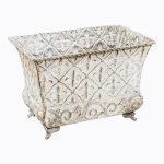 Металлическое кашпо «Королевская лилия»,версия М