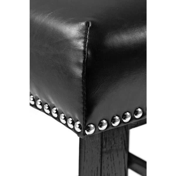 Барный стул  Barstool Coppola на деревянных черных ножках  — изображение 4