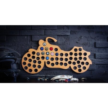 Копилка для пивных крышек ANTON ANTON Harley из натуральной березовой фанеры