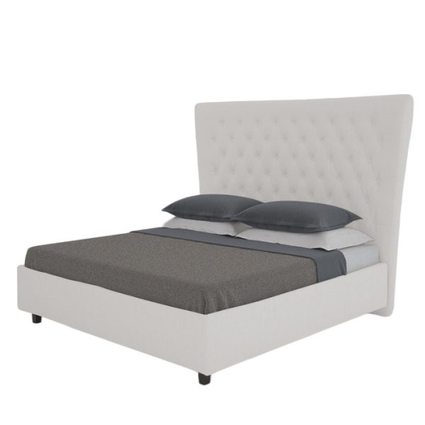 Кровать QuickSand 200х200 Велюр Бежевый — изображение 3