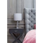 Кровать Mollyв обивке графитовым велюром 180x200 см — изображение 2