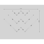 Полки Latitude FLEX SHELF SET 103 GRADIENT ros — изображение 2