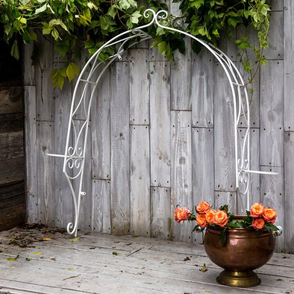 Цветочная маркиза «Флоранс» (белый антик) — изображение 2