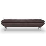 Банкетка Morgan темно-коричневого цвета — изображение 3