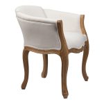 Кресло Cabriole Elizabeth Кремовое Полиэстер — изображение 4