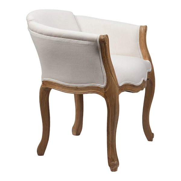 Кресло Cabriole Elizabeth Кремовое Полиэстер — изображение 4