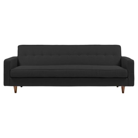 Диван Bantam Sofa Большой Лён Тёмно-Серый