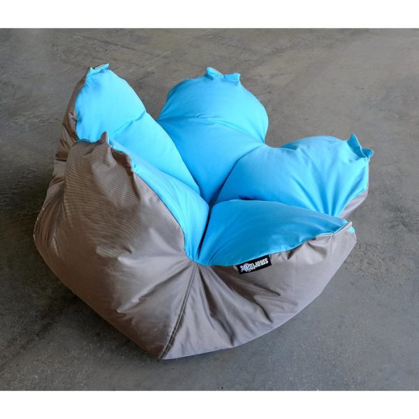 Кресло-мешок Цветок L Tempotest Turquoise — изображение 4