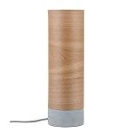 Настольная лампа Paulmann Nea с плафоном из дерева