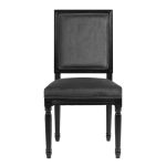 стул с мягкой обивкой Overture Тёмно-Серый  