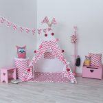 Стеганый игровой коврик Pink Zigzag  110х110 см — изображение 4