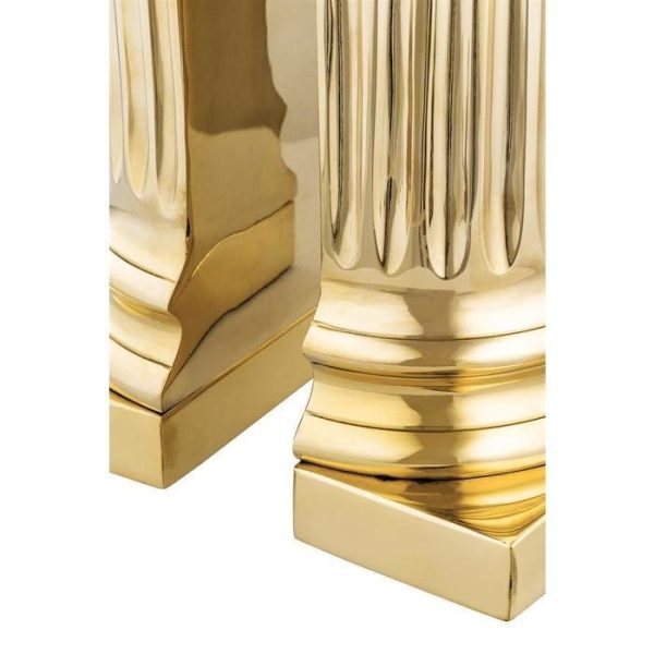 Набор из 2-х держателей для книг и журналов  Bookend Pillar из металла — изображение 3