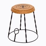 Столик кофейный «Champagne France» версия L со столешницей из натуральной пробки 