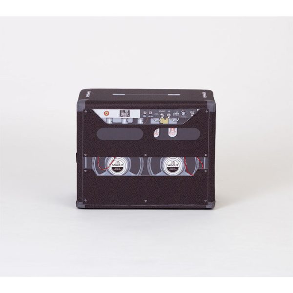 Пуфик мягкий с принтом Woouf! Wooufall в виде гитарного усилителя — изображение 2