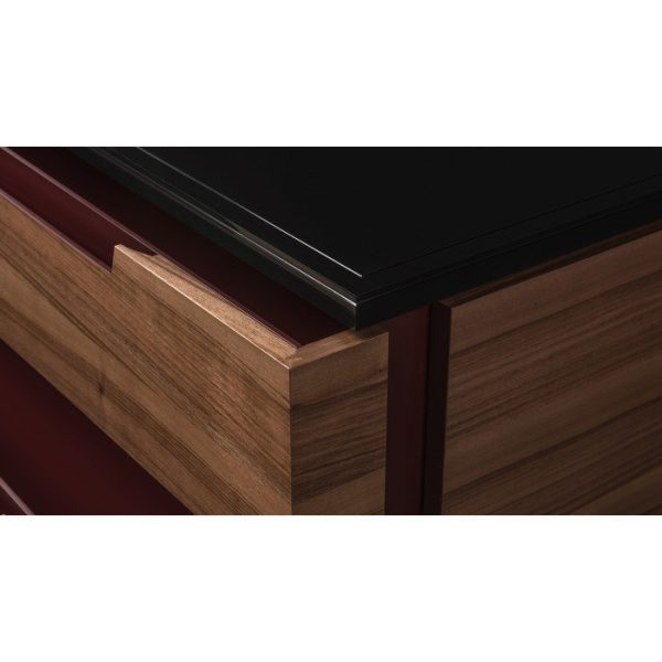  Комод с тремя выдвижными ящиками ALTO Орех Европейский — изображение 5