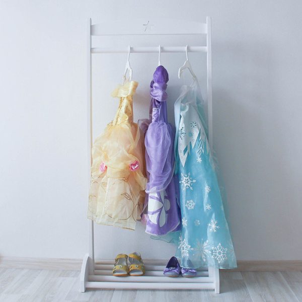 Напольная детская вешалка-стойка белая — изображение 2