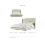 Кровать Katrine Bed 140х200 см 150х200 см 160х200 см — изображение 3