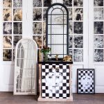 Настенное зеркало «Шайо» (белый антик) — изображение 4