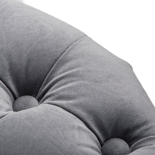 Пуф WOODEN круглый Серый — изображение 3