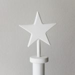 Детская вешалка на ножке белая — изображение 5