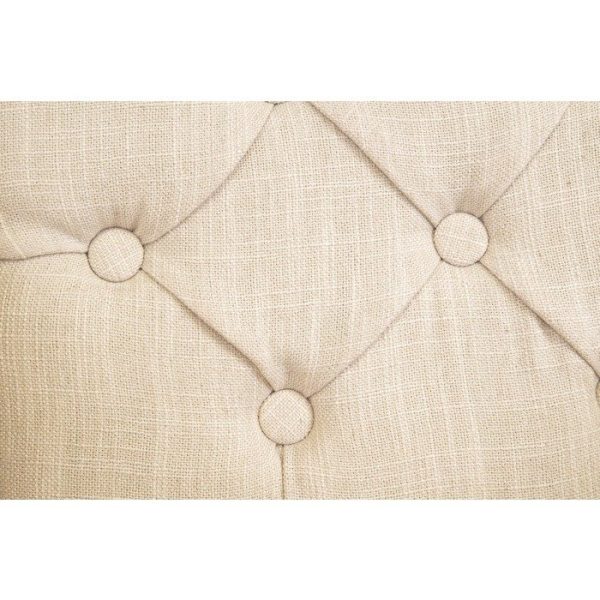 стул с мягкой обивкой Deron white — изображение 5